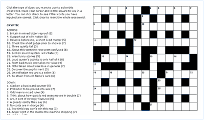crossword help